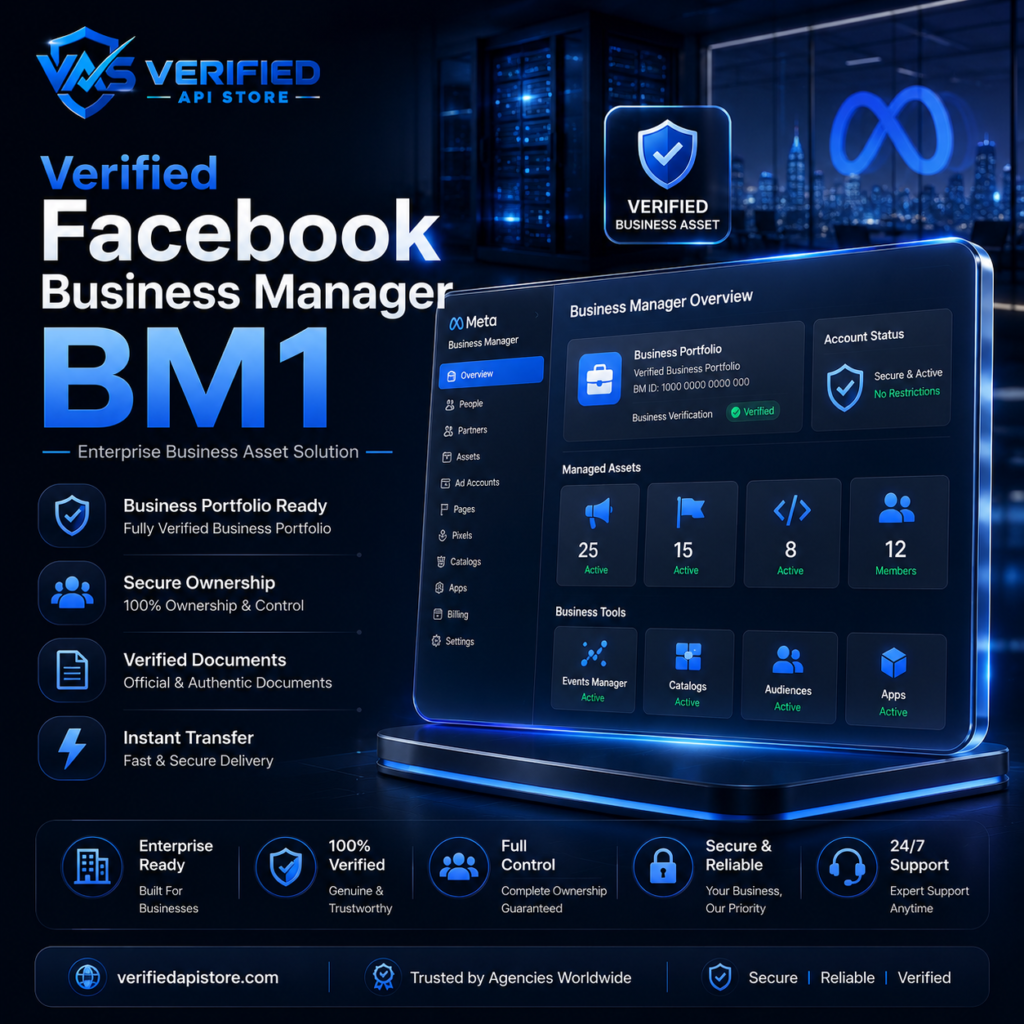 Buy Verified Facebook Businesss Manager BM1